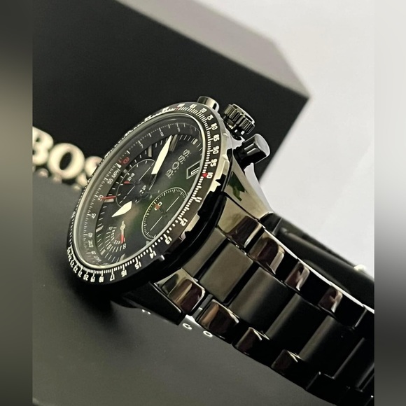 HB1513854- Hugo Boss Men’s Pilot Edition Chrono Quartz Watch - Picture 8 of 11